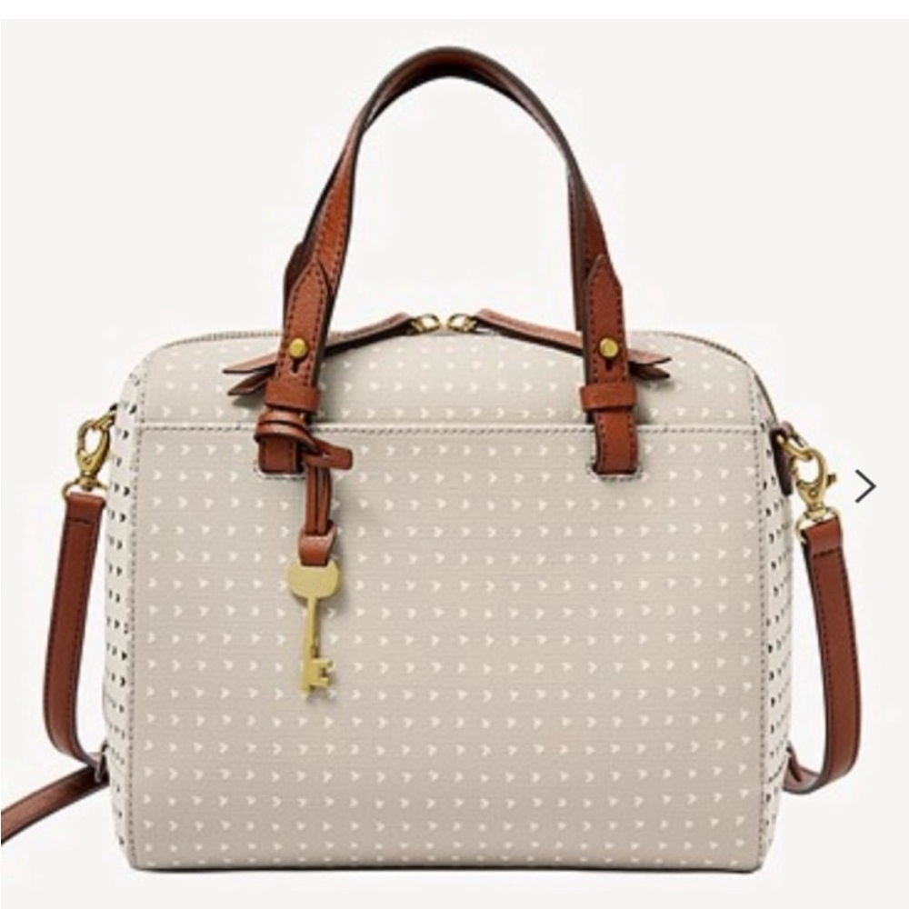 Fossil satchel EUC
